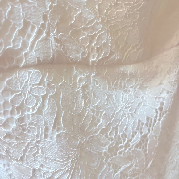 White midi lace dress - Picture 5 of 7